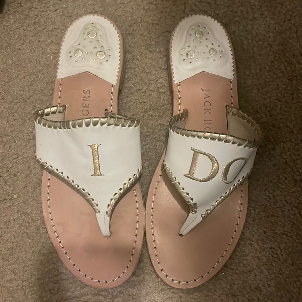 “I do” jack rogers worn only for my bachelorette